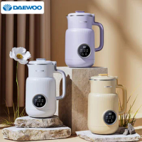 DAEWOO 600ml Soybean Milk Machine Multifunction Juicer Portable Blender Wall Breaking Machine Automatic Heat Home Soy Milk Maker
