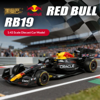 Formula Racing Car Model Red Bull RB19 1/43 Scale  Metal Body with Display Base – Perfect as a Gift,