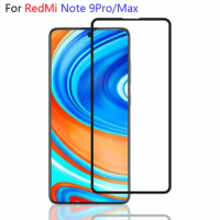 99D Full Tempered Glass For XIAOMI Redmi Note 9pro Screen Protector For Redmi Note 9 Pro max Full Glue Protective Glass Film