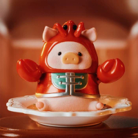 LuLu The Piggy Pigchelin Restaurant Series Blind Box Toys Surprise Gifts Collection Mystery Box Cute Anime Figure Desktop Model