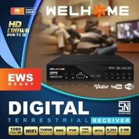 SET TOP BOX DIGITAL WELHOME DVB T2 / STB WELHOME FULL HD UTAMA JAYA