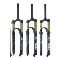 Magnesium Alloy MTB Bicycle Fork Air 26/27.5/29 Inch Mountain Bike 32 RL100mm Shock Absorber Fork