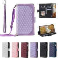 for Galaxy S21 FE Case for Samsung Galaxy S21 Plus Ultra FE Case Cover coque Flip Wallet Mobile Phone Cases Covers Sunjolly