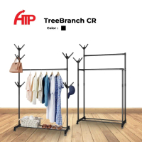 ATP Clothes Rack Single/Double Layers Tree Branch Design Large Capacity Storage