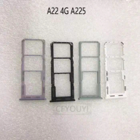 For Samsung Galaxy A22 4G A225F Micro SD Card Slot Dual SIM Card Tray Holder Replacement Part