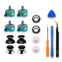 Analog 3D Joysticks Analog Replacement Part with Repair Screwdriver Suitable for Playstation5 Controller Accessories