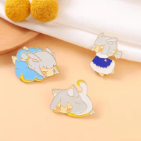 Wholesale Anime Game Sky Children of Light Enamel Pin Custom Shiratori Kaka Cloak Badges Metal Backpack Decorative Jewelry Gifts
