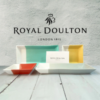 【Royal Doulton 皇家道爾頓】和風方盤4件組(方盤*2 長方盤*2)