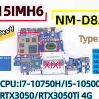5-15IMH6 Motherboard HY56F HY56H NM-D821 5B21C81185 5B21C82056 5B21C81186 5B21C81184 For Legion 5-15IMH6 Laptop 82NL i5/i7 RTX