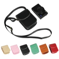 New PU Leather Camera Case Bag For Sony ZV1 RX100 VII HX90 RX100M2 RX100M3 M4 RX100 VI RX100 VII RX100 VI WX500