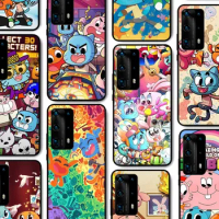 The A-Amazing W-World of G-Gumball Mousepad For Redmi 8 9 10 pocoX3 pro for Samsung Note 10 20 for Huawei Mate 20 30 40 50 lite