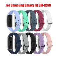 New Sale Silicone Watch Strap Wrist Band For Samsung Galaxy Fit SM-R370 Smart Watch Bracelet Watch Strap SmartWatch Accessories