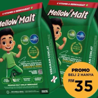 Mellow Malt Minuman Coklat Powder KOMBO Koko Chocolate