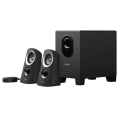 Logitech Z313 2.1 多媒體喇叭系統 - 黑色，立體聲，25W 功率輸出