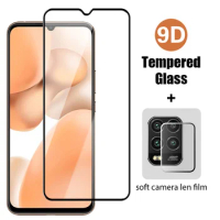 2in1 Glass + Len Screen Protector for Xiaomi Mi 10 T Lite 10T Pro Protective Glass for Xiaomi Mi 9T Pro A3 Lite A2 A1 Full