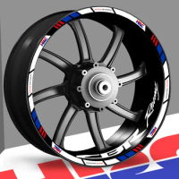Motorcycle Wheel Sticker Reflective Rim Strips Decal Accessories For Honda HRC CBR600/1000RR CBR650R CBR500R CBR300R CBR250R