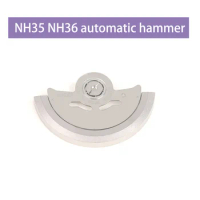 Watch Accessories Automatic Hammer Suitable for Seiko NH35 NH36 Movement Mechanical Watch Repair Parts Automatic Rotor