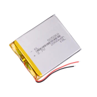 3.7V 2000mAh 505060 Lithium Polymer Li-Po li ion Rechargeable Battery player Ziku HD X 9 reader textet TB 566 e-book