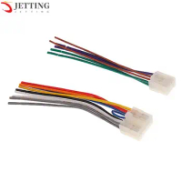 Professional 2Pcs Car Radio Stereo CD Player Wiring Harness Cable Installation Kit for Toyota Car Accessories Supplies Products