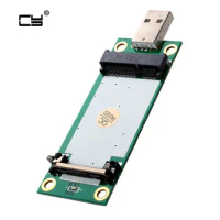 Mini PCI-E Wireless WWAN to USB Adapter Card with SIM Card Slot Module Testing Tools