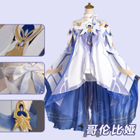 Original God cos Girl cos Dressed girl Columbia cos Dressed girl cosplay Full costume role play