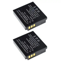 2PCS DMW-BCC12 CGA-S005 S005E DB60 NP70 Camera Battery For PANASONIC FX10 FX12 FX50 FX07 FX100 FX150 FX180 LX1 LX2 LX3