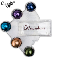 CAPSULONE Reusable Aluminum Foil sticker Compatible with Nespresso Vertuoline/Capsules holder