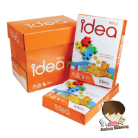 กระดาษถ่ายเอกสาร A4 Idea Max 70แกรม (1รีม/500แผ่น )