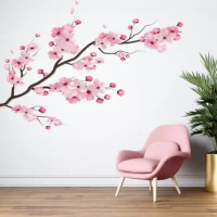 Cherry Blossom Wall Decal | Cherry Blossom Wall Art | Cherry Blossom Wall Mural | Cherry Blossom Tree DU029