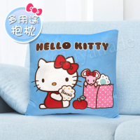 Hello Kitty凱蒂貓 點心時間抱枕/午安枕/腰靠枕/汽車枕/靠墊
