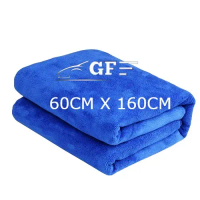 GF CAR CARE - BLUE MICROFIBER CLOTH 60CM X 160CM
