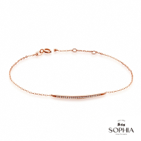 SOPHIA 蘇菲亞珠寶 - 簡愛 14RK 鑽石手鍊