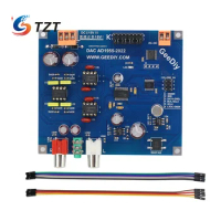 TZT GeeDiy AD1955 DAC Board Audio Decoder Board I2S/DSD Input 24Bit 192K DSD64 DSD128 (Standard Version/Upgraded Version)
