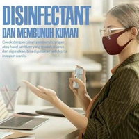 Portable Mini Fogging Mini Nano Spray, Nano Mist Sprayer, Mini Facial Humidifier Nano berryc Putih