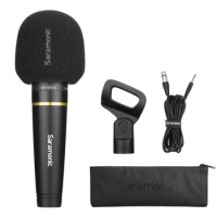 Saramonic SR-MV58 Professional Portable cardioid dynamic vocal handheld microphone for singing recording Karaoke Conference