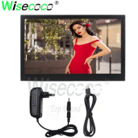 wisecoco for raspberry pi ips 4k 2k 13.3 inch monitor with supper ultra-narrow border portable pc display monitor