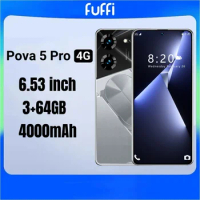 Original FUFFI Pova 5 Pro Cellphones 6.53 inch 4000mAh Battery 4G Smartphone Android 64GB ROM 3GB RAM Mobile phones 13MP Camera