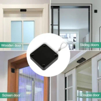 Automatic Drawstring Door Closer, Punch-Free Door Closer, Bracket Door Automatic Closer, Hot