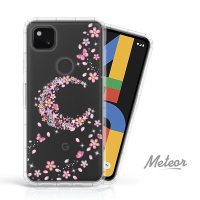 【Meteor】Google Pixel 4a 奧地利彩鑽空壓防摔手機殼(櫻月)