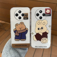 เคสโทรศัพท์, ขายร้อน, สำหรับ VIVO IQOO Z10 5G, IQOO NEO 10 5G, X200 FE 5G, ใหม่, ลายการ์ตูนหมี, โปร่