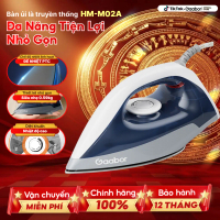 Bàn là bàn ủi khô Gaabor HM-M02A cầm tay mini công suất 1200W 5 chế độ nhiệt ủi khô Ủi Quần Áo Là Qu