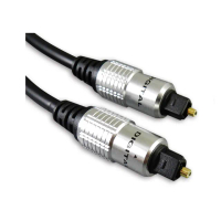 【AMBER】S/PDIF 光纖數位音訊傳輸線(Toslink 對 Toslink-1M Optical Digital Audio Cable)