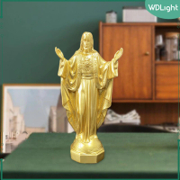 [Tiktok] WDLight Jesus Statue Religious Figure Miniature Collectible Decorative Ornament Jesus Figur