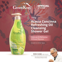 GREENKOSY Acacia Concinna Refreshing Oil Cleaning Shower Gel Body Wash Shower Oil Cleaning Sabun Man