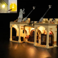 LED for Lego 76395 Hogwarts First Flight Hour USB Lights Kit With Battery Box-（Not include Lego Bricks)