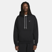 NIKE 長袖上衣 男 帽T 磨毛 M NK SOLO SWSH FLC PO HOODIE 黑 DX1355-010 (2S4245)