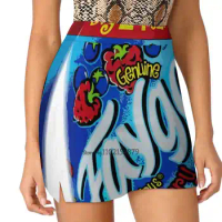 Faygo Raspberry Blueberry Women'S Fashion Sporting Skirt With Pockets Tennis Golf Running Skirts Faygo Raspberry Blueberry Blue