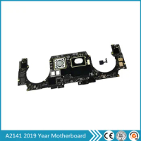 Tested A2141 2019 Year i7 512G i9 1TB Laptop Motherboard With Touch ID CPU Logic Board For MacBook Pro Retina 16" 820-01700-A/05