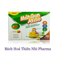 MÁT GAN ATISO - HỘP XANH. HỖ TRỢ THANH NHIỆT, GIẢI ĐỘC, MÁT, BẢO VỆ GAN. TĂNG CƯỜNG CHỨC NĂNG GAN