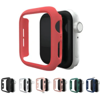 Watch Cover for Apple Watch Case 44mm 40mm 42mm 38mm 45/41mm smartwatch Protector for iwatch7 SE 6 5 4 3 Apple Watch Accessories